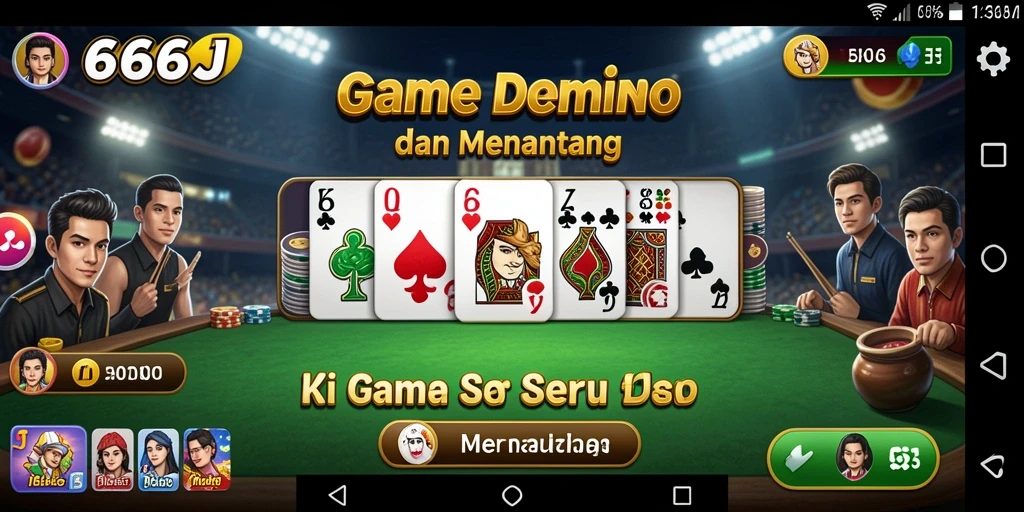 Tampilan gameplay seru dari 666J dalam aksi.