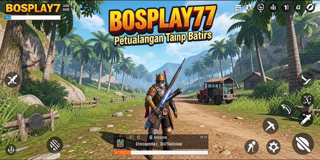 Tampilan gameplay <strong>BOSPLAY77</strong> yang menarik dalam dunia terbuka.