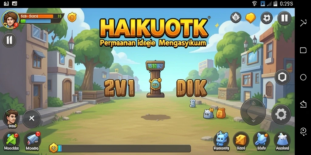 Tampilan menarik dari gameplay HAIKUOTK yang mengasyikkan.