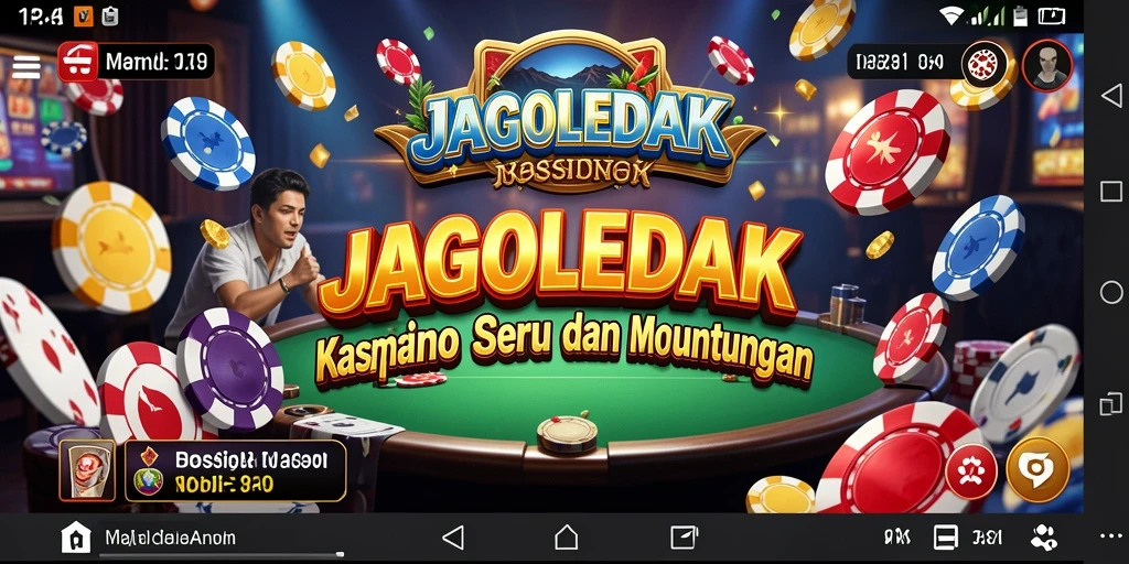 Tampilan menarik dari gameplay JAGOLEDAK yang mendebarkan.