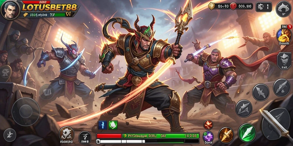 Gameplay LOTUSBET88 yang menegangkan dan penuh aksi.