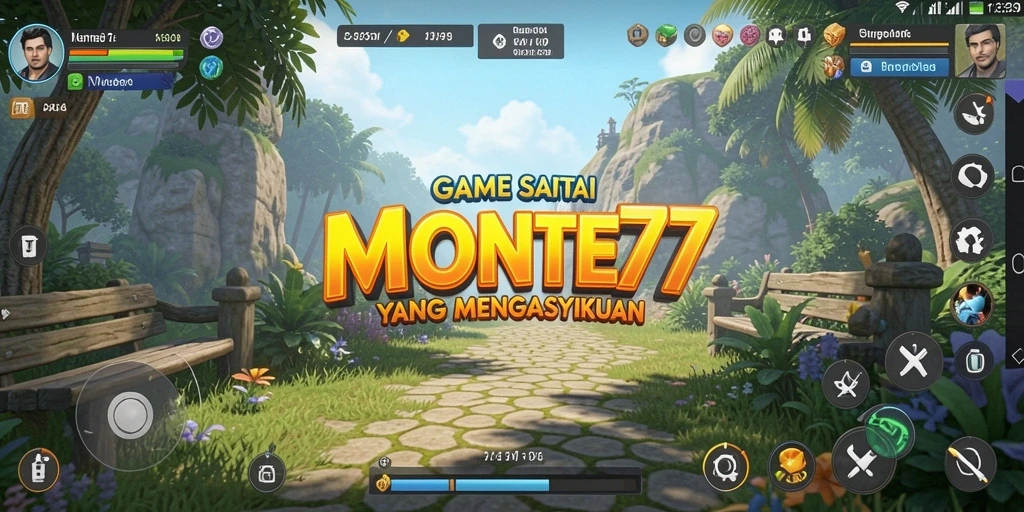 Gameplay MONTE77 yang seru dan mengasyikkan.