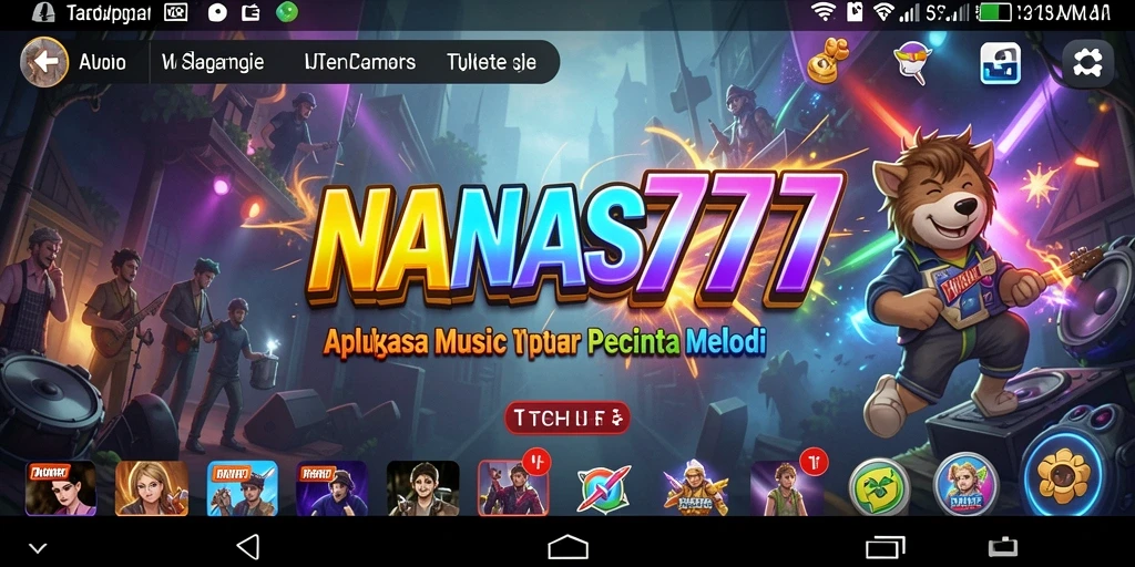 Tampilan gameplay NANAS777 yang menarik dan interaktif.