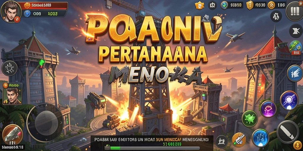 Tangkapan layar menampilkan gameplay yang mendebarkan di POA88.