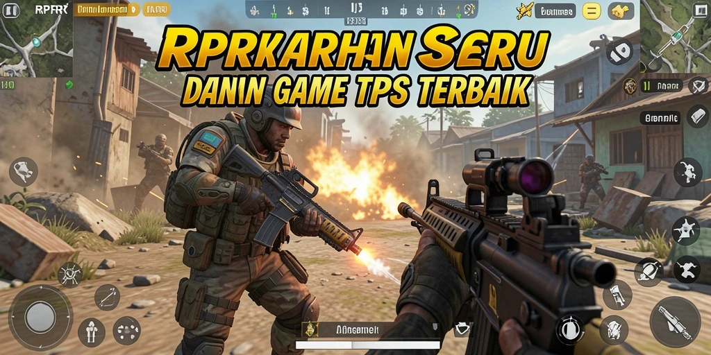 Tampilan seru dari gameplay RPRR yang menegangkan.