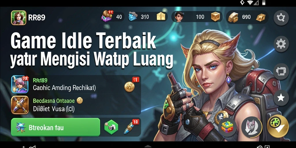 Tampilan gameplay <strong>RR89</strong> yang menawan dalam kategori Idle.