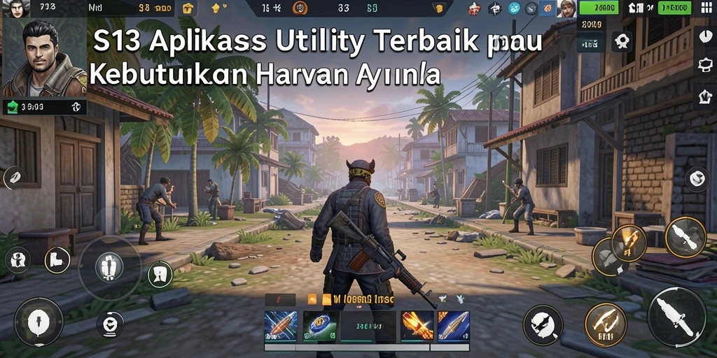 Tampilan antarmuka S13 yang sederhana dan fungsional.