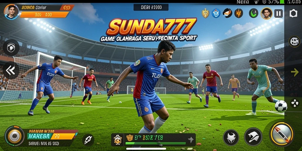 Tampilan gameplay menarik dari SUNDA777 dengan aksi olahraga yang seru.