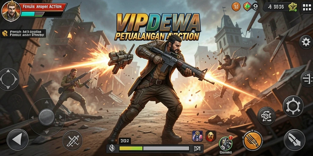 Tampilan menarik dari gameplay Action di VIPDEWA yang mendebarkan.